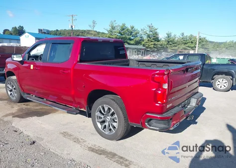 2021 Chevrolet Silverado 1500 4Wd Short Bed Rst из США, поврежденный, VIN 3GCUYEET4MG415611